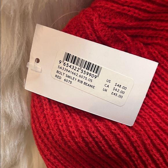 Aviator Nation BOLT Smiley rib beanie NWT! - Picture 3 of 5